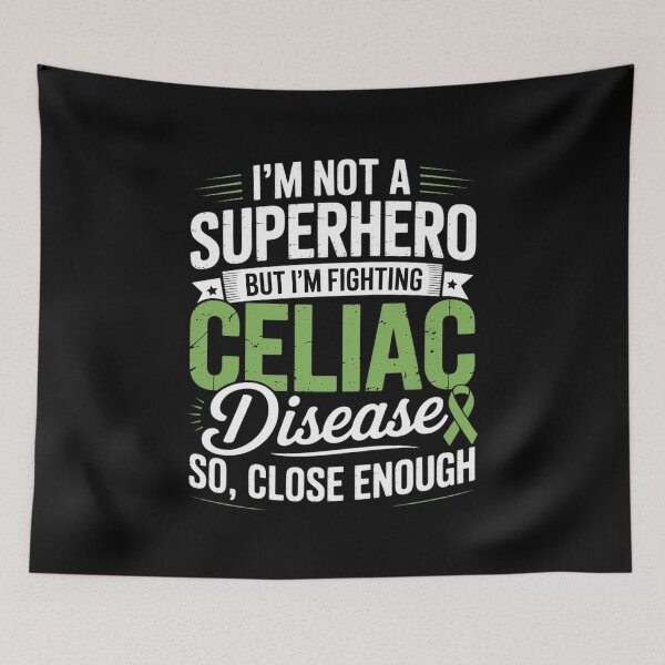 Item preview, Celiac Disease Warrior Survivor Awareness Support Ribbon designed and sold by Catharsiscath.