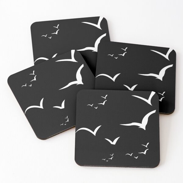 Item preview, Minimal Flying Birds Silhouette designed and sold by NNAANN.