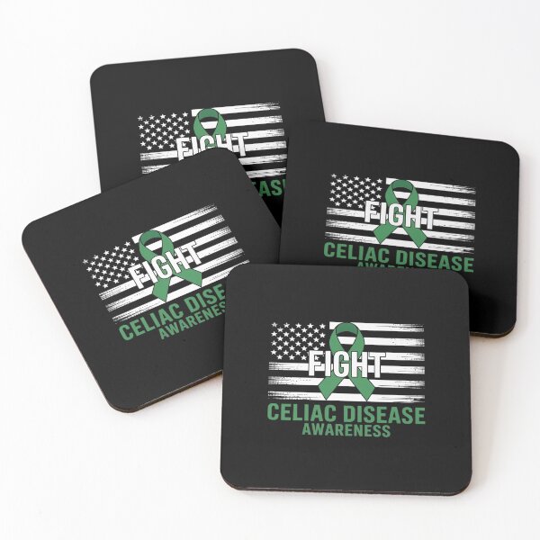 Item preview, Celiac Disease Warrior US Flag designed and sold by Catharsiscath.