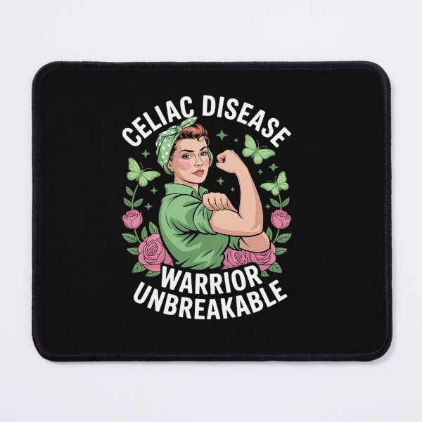 Item preview, Celiac Disease Warrior Unbreakable Awareness Strong Women designed and sold by Catharsiscath.
