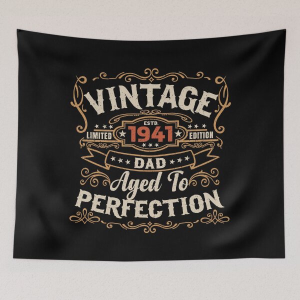 Item preview, 85th Birthday Vintage 1941 For Dad 85 Years Old designed and sold by eclecTEEq.