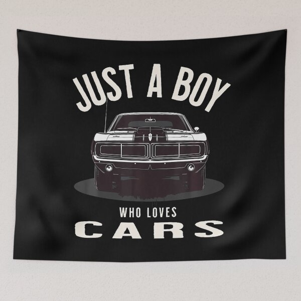 Item preview, Just A Boy Who Loves Cars - Car Enthusiast designed and sold by charitashmoqs.
