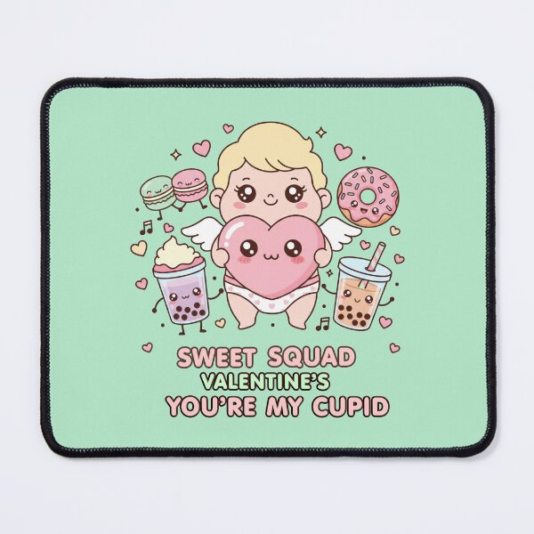Item preview, Kawaii Cupid Sweet Squad Valentine designed and sold by capricedefille.
