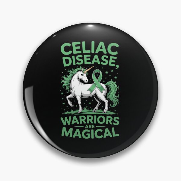 Item preview, Celiac Disease Warriors Are Magical Celiac Disease Awareness designed and sold by Catharsiscath.