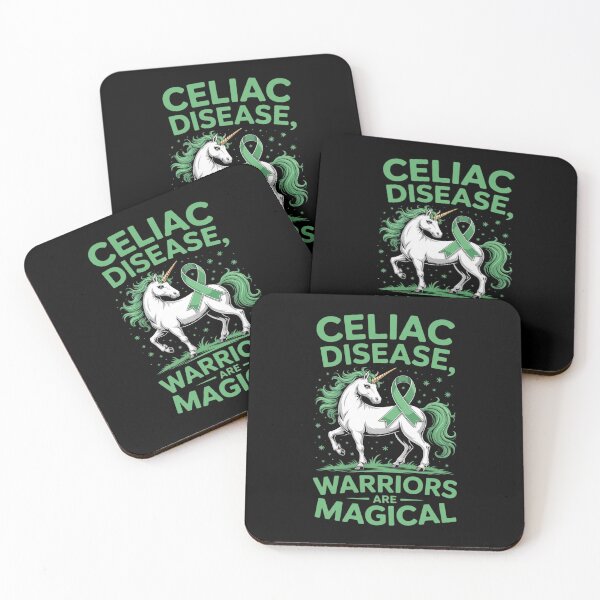 Item preview, Celiac Disease Warriors Are Magical Celiac Disease Awareness designed and sold by Catharsiscath.