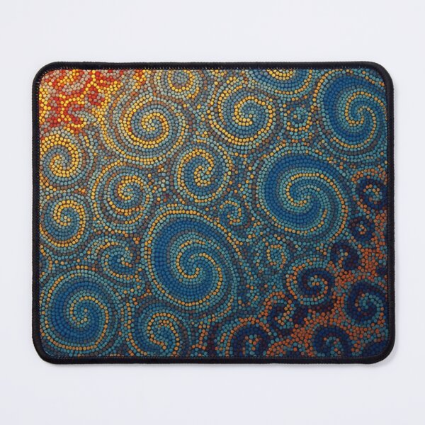 Item preview, Aboriginal Inspired Dot Art - Various Sunset Waves designed and sold by GrinGalore.