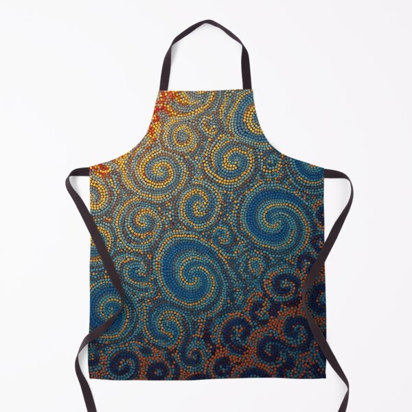 Item preview, Aboriginal Inspired Dot Art - Various Sunset Waves designed and sold by GrinGalore.