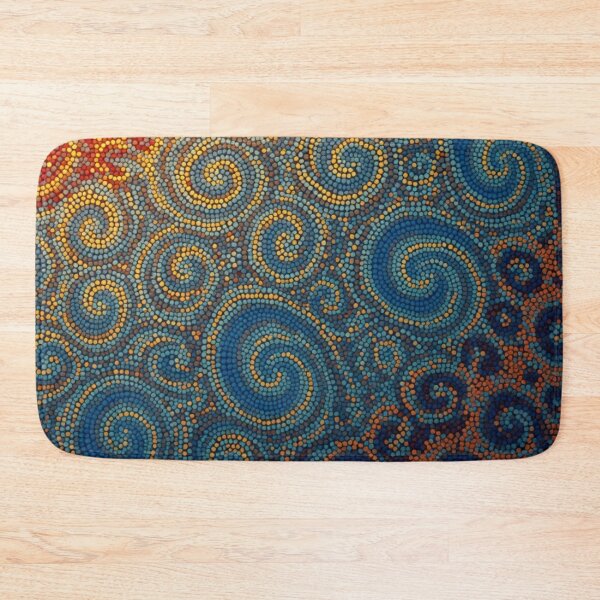 Item preview, Aboriginal Inspired Dot Art - Various Sunset Waves designed and sold by GrinGalore.