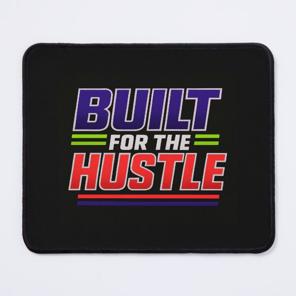 Item preview, Built for the Hustle – Bold Motivational Typography for Entrepreneurs, Athletes & Creators designed and sold by Bright Nest Studio.