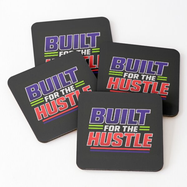 Item preview, Built for the Hustle – Bold Motivational Typography for Entrepreneurs, Athletes & Creators designed and sold by Bright Nest Studio.