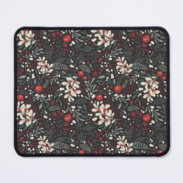Item preview, Whimsical Winter Botanical Pattern – Cozy Seasonal Floral Design designed and sold by BohemiaArt.