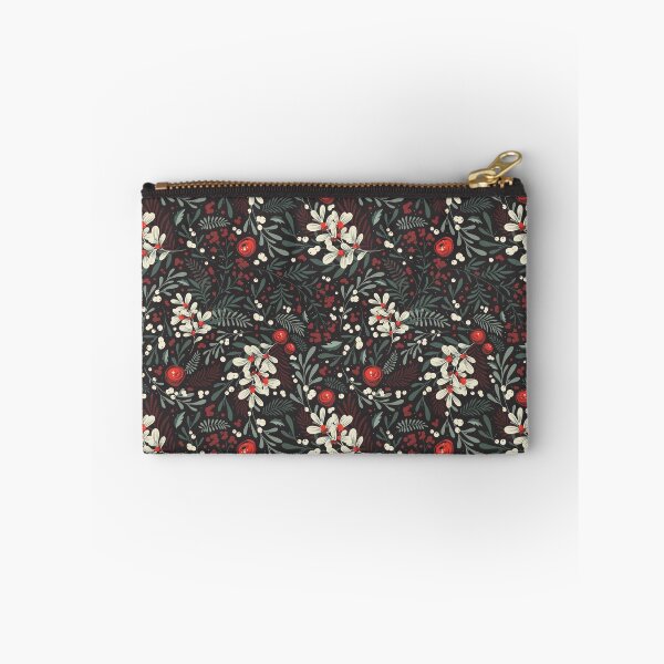 Item preview, Whimsical Winter Botanical Pattern – Cozy Seasonal Floral Design designed and sold by BohemiaArt.