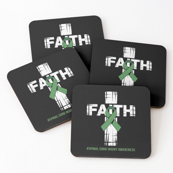 Item preview, Christian Faith & Cross Spinal Cord Injury Awareness designed and sold by Catharsiscath.