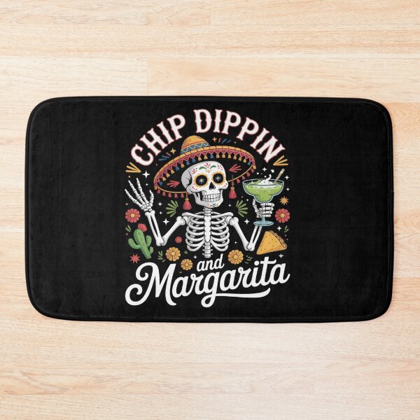 Item preview, Chip Dippin And Margarita Sippin Funny Skull Cinco De Mayo designed and sold by Catharsiscath.