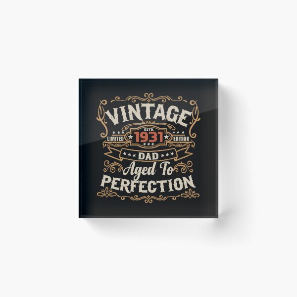 Item preview, 95th Birthday Vintage 1931 For Dad 95 Years Old designed and sold by eclecTEEq.