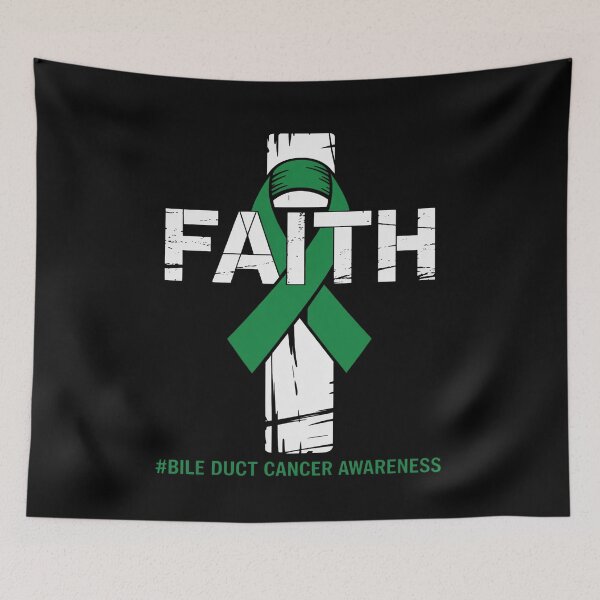 Item preview, Christian Faith & Cross Bile Duct Cancer Awareness designed and sold by Catharsiscath.