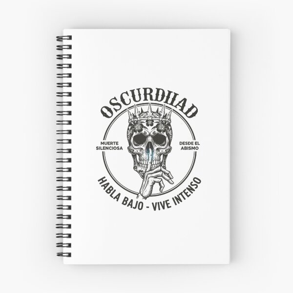Item preview, Oscuridad Gothic Skull Art — Vintage Muerte Silenciosa Illustration designed and sold by Colorful-Garden.