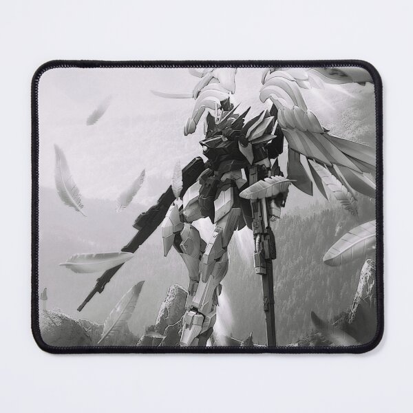 Item preview, black white wing gundam zero remastered ILLUSTRATION  designed and sold by sabartgunpla.