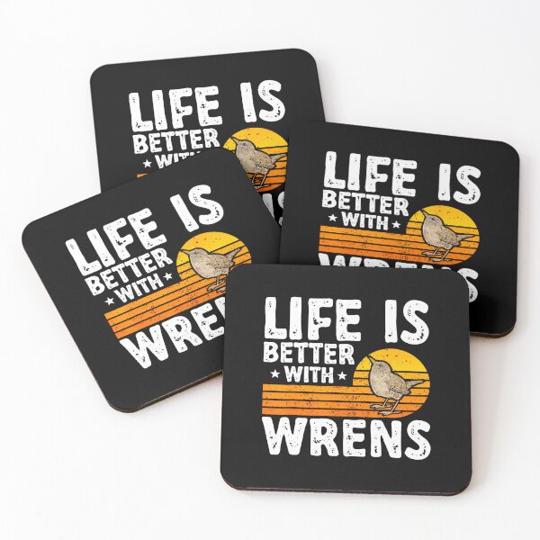 Item preview, Wren Bird Lover Birding Life Is Better With Wrens designed and sold by donadonvgran.