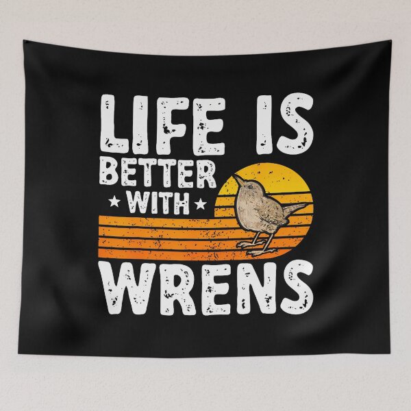 Item preview, Wren Bird Lover Birding Life Is Better With Wrens designed and sold by donadonvgran.