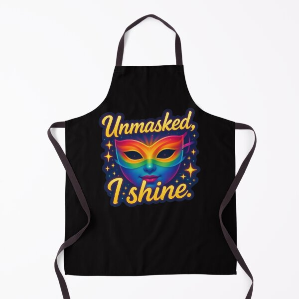 Item preview, Unmasked I Shine Neurodivergent Masking designed and sold by PixelQ.