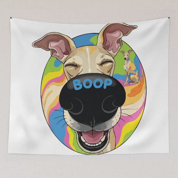 Item preview, Big Snoot Italian Greyhound - Boop The Nose designed and sold by Petzzz.