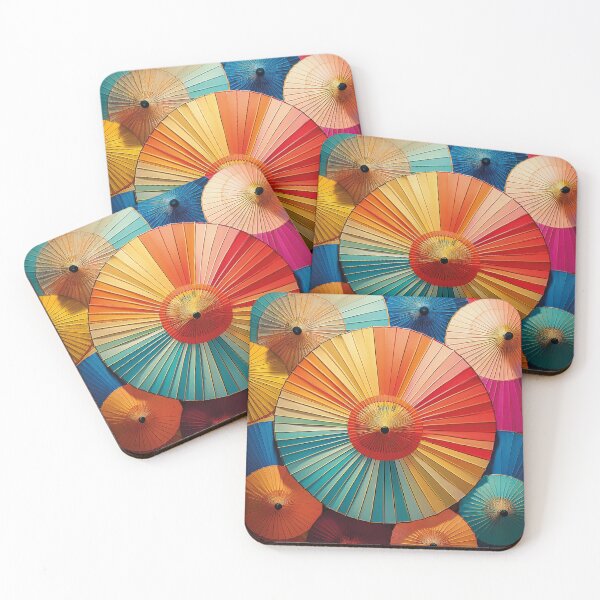 Item preview, Beautiful and colorful Japanese parasols designed and sold by Photopat.