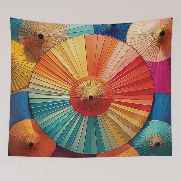 Item preview, Beautiful and colorful Japanese parasols designed and sold by Photopat.