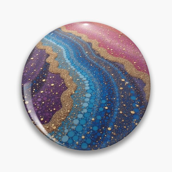 Item preview, Aboriginal Inspired Dot Art - Midnight Magic Colorful Beach designed and sold by GrinGalore.
