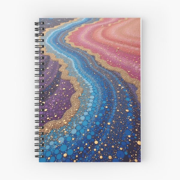Item preview, Aboriginal Inspired Dot Art - Midnight Magic Colorful Beach designed and sold by GrinGalore.