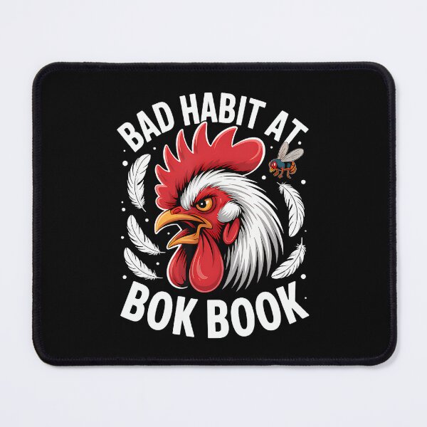 Item preview, Funny Rooster Bad Habit At Bok Book Farm designed and sold by donadonvgran.