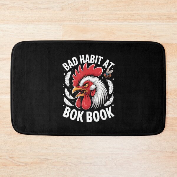 Item preview, Funny Rooster Bad Habit At Bok Book Farm designed and sold by donadonvgran.