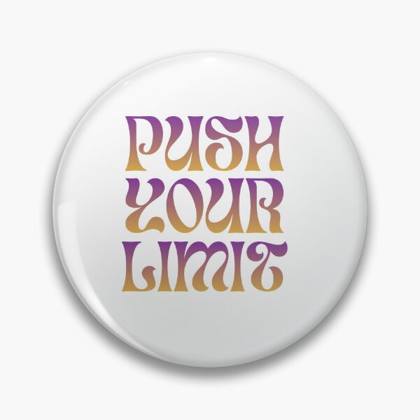 Item preview, Copy of Push Your Limit – Motivational Arrow Design designed and sold by Daily Mood Studio.