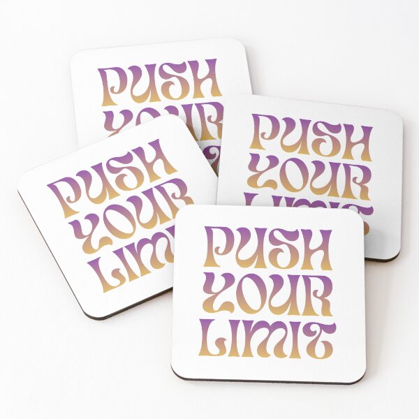 Item preview, Copy of Push Your Limit – Motivational Arrow Design designed and sold by Daily Mood Studio.