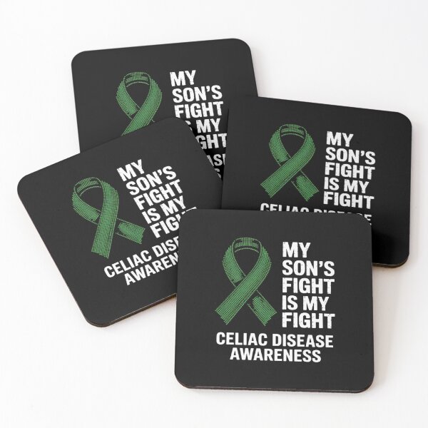 Item preview, Coeliac My Son's Fight Is My Fight Celiac Disease Awareness designed and sold by Catharsiscath.