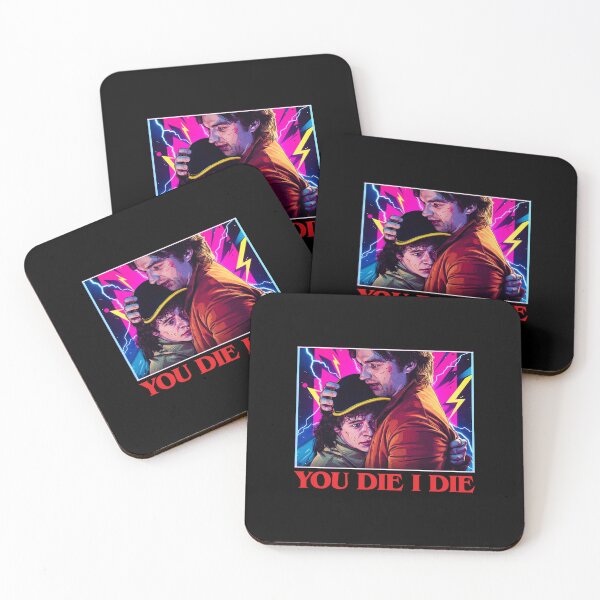 Item preview, Steve and Dustin You Die I Die Retro 80s designed and sold by LeonelJohnson.