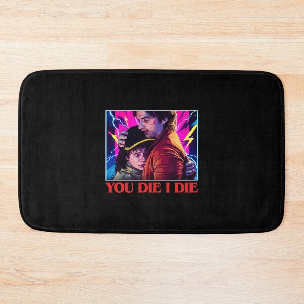 Item preview, Steve and Dustin You Die I Die Retro 80s designed and sold by LeonelJohnson.