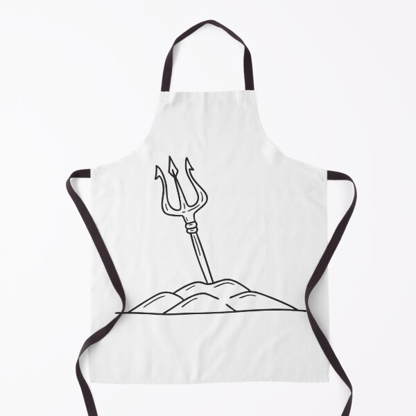 Item preview, A trident planted firmly in the sand designed and sold by rasagamastore.