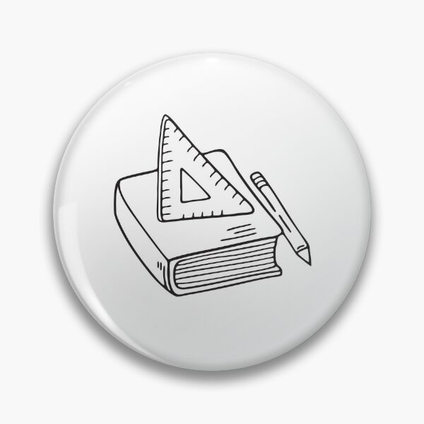 Item preview, A book and a triangle ruler placed neatly on the table   designed and sold by rasagamastore.