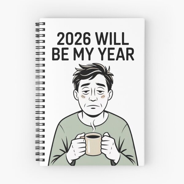 Item preview, 2026 Will Be My Year – Ironic Calendar New Year Joke designed and sold by WSPrintCrafter.