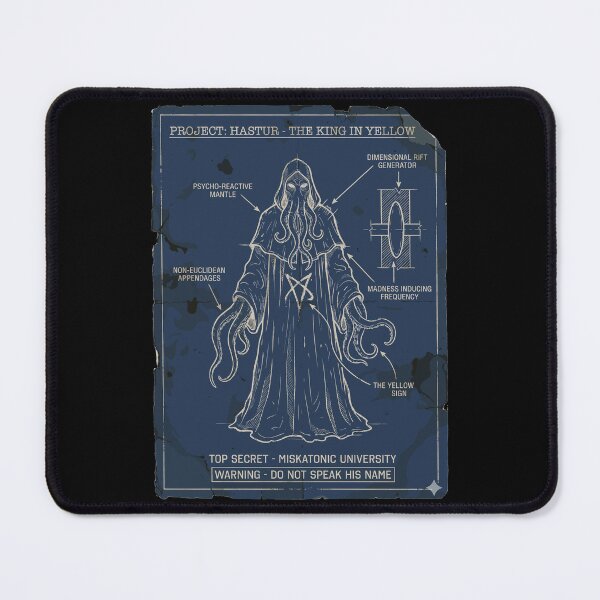 Item preview, Hastur Lovecraftian Cosmic Horror Monster designed and sold by bapupa.