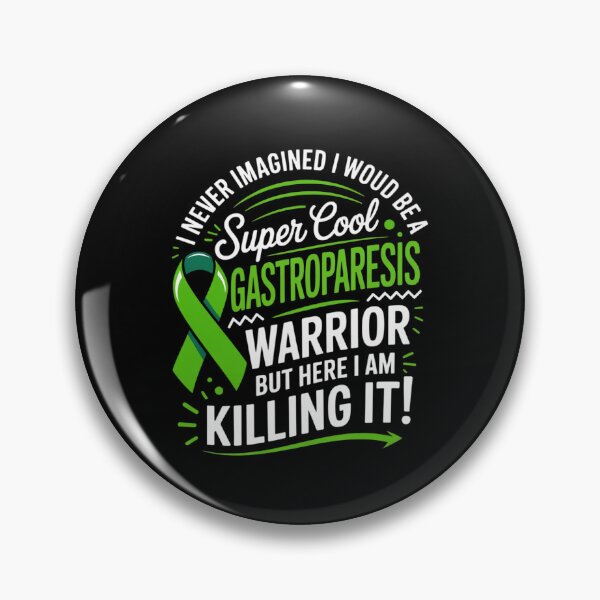 Item preview, Cool Gastroparesis Warrior Gastroparesis Awareness designed and sold by Catharsiscath.