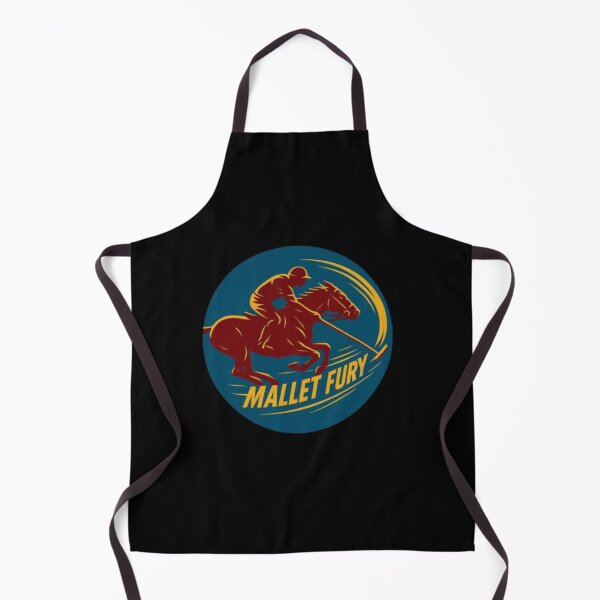 Item preview, Mallet Fury – Horse Polo Design | Equestrian Sport, Polo Player & Polo Match designed and sold by Typologystudios.