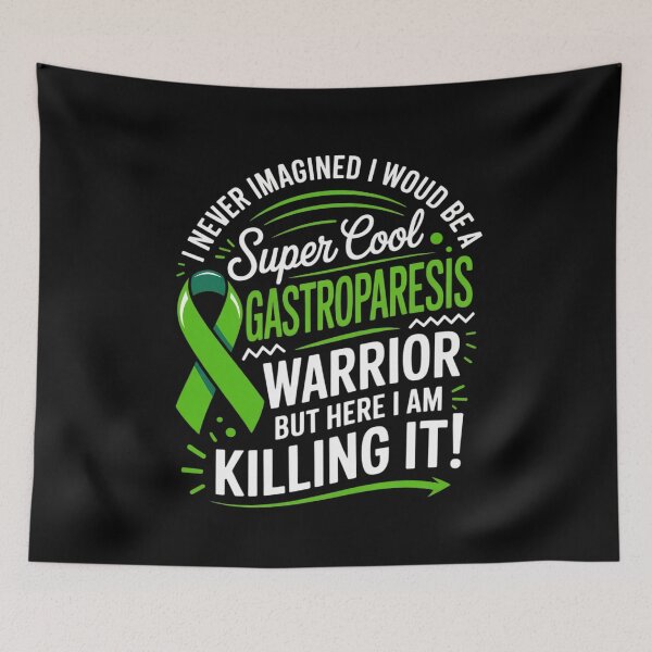 Item preview, Cool Gastroparesis Warrior Gastroparesis Awareness designed and sold by Catharsiscath.