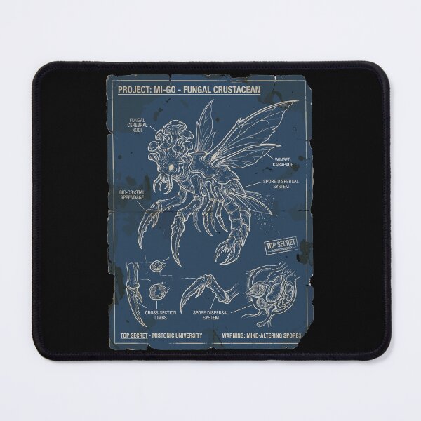 Item preview, Mi-Go Lovecraftian Cosmic Horror Monster designed and sold by bapupa.