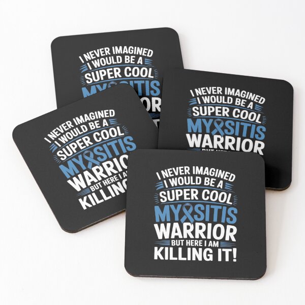 Item preview, Cool Myositis Warrior Myositis Awareness designed and sold by Catharsiscath.
