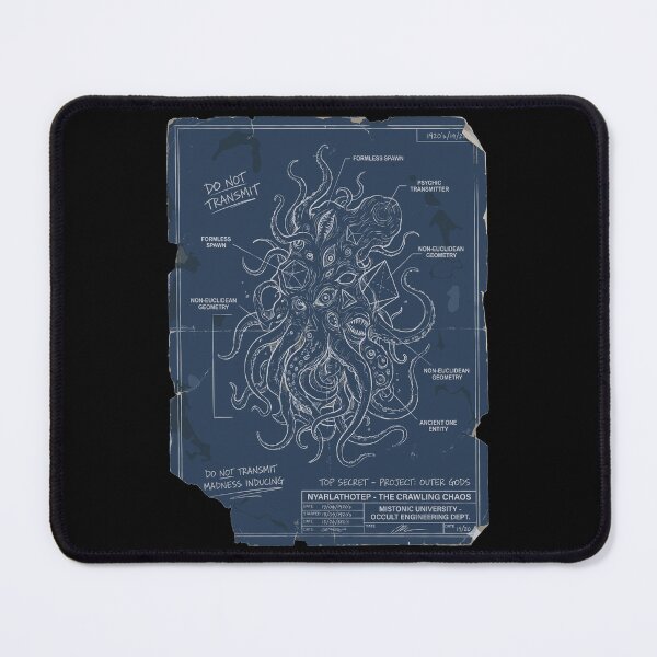 Item preview, Nyarlathotep Lovecraftian Cosmic Horror Monster designed and sold by bapupa.
