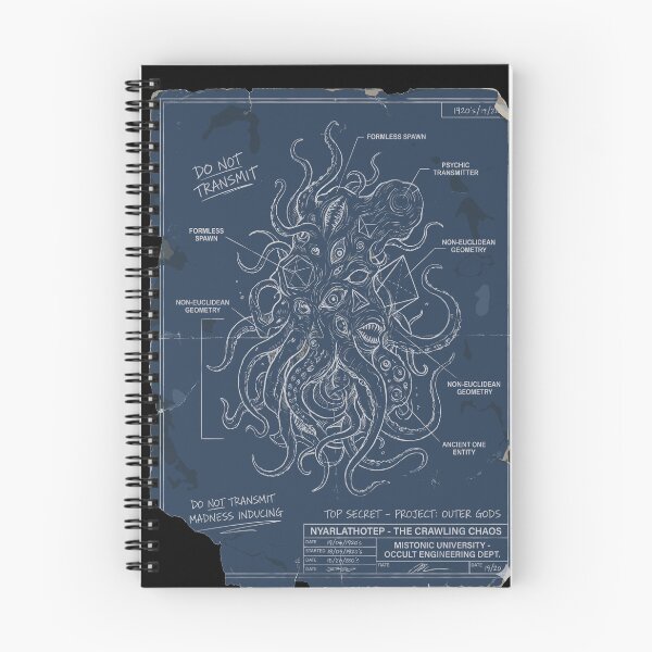 Item preview, Nyarlathotep Lovecraftian Cosmic Horror Monster designed and sold by bapupa.