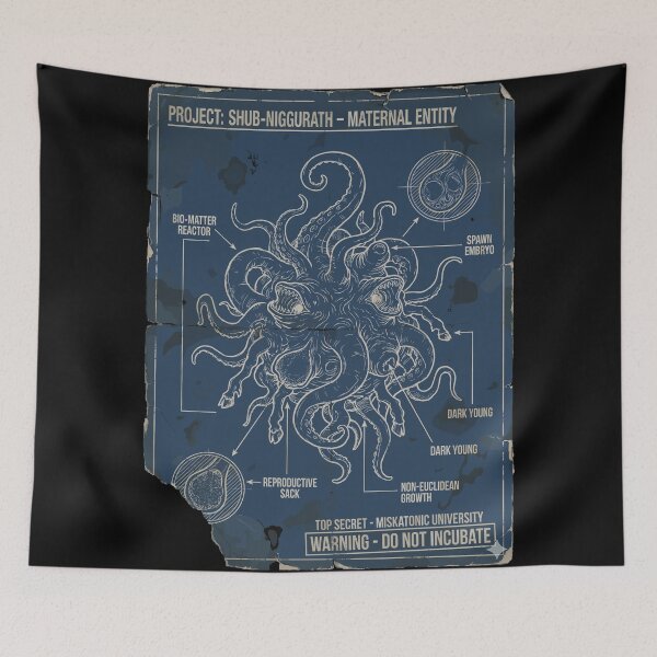 Item preview, Shub-Niggurath Lovecraftian Cosmic Horror Monster designed and sold by bapupa.