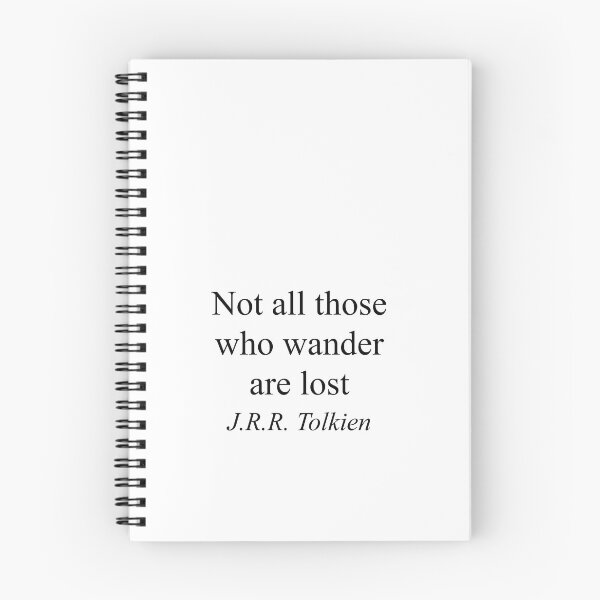 Item preview, Not All Those Who Wander Are Lost - J.R.R. Tolkien Quote designed and sold by inksider.
